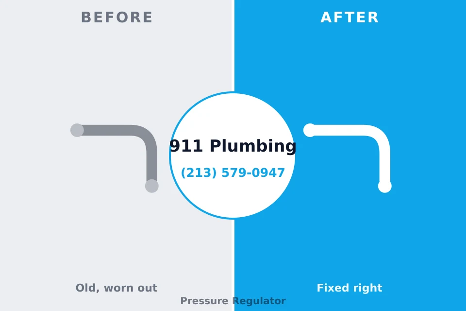 Before and after: plumbing repair Ormond-by-the-Sea, FL
